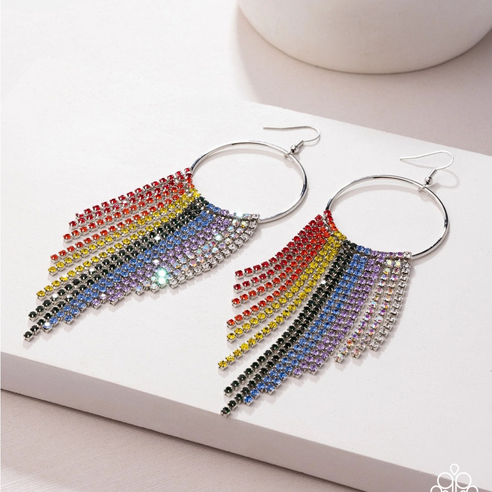 Streamlined Shimmer Multi Earrings